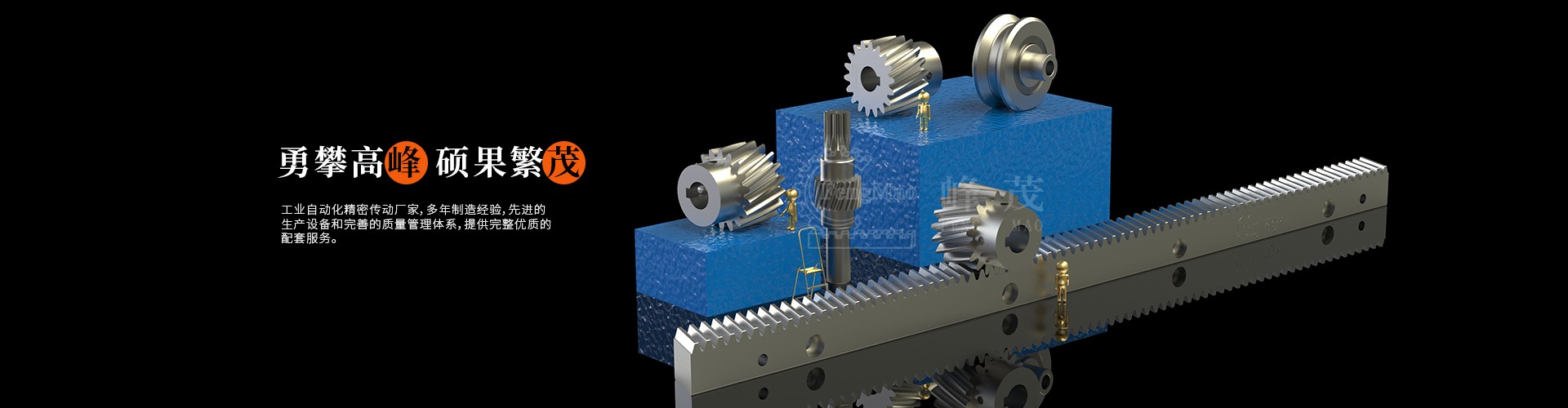 精密直齒齒條、斜齒齒條峰茂廠家直銷，專業(yè)非標(biāo)定制價格實惠