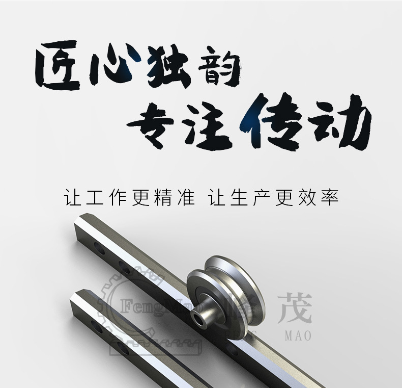 峰茂匠心獨韻，專注傳動